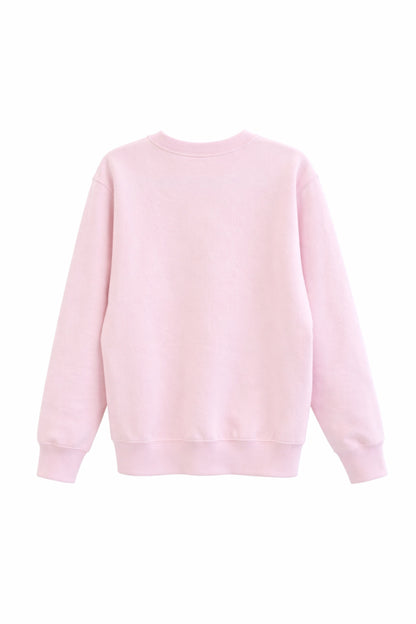 Main Crewneck Sweater - Pink Fleece