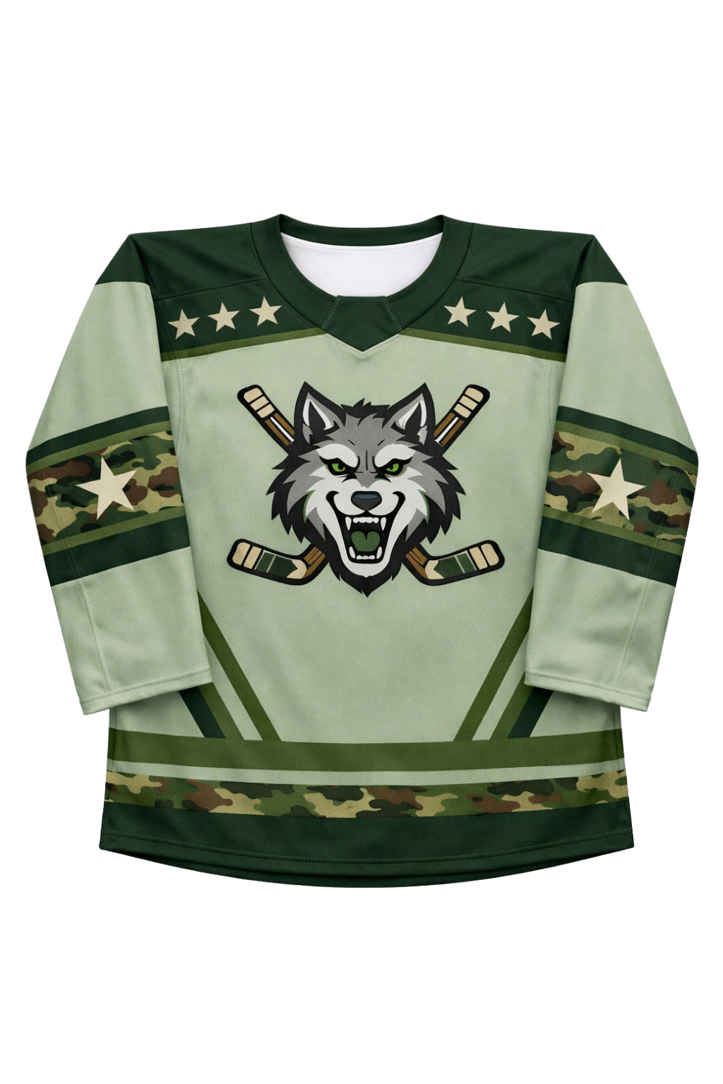 SUBLIMATED HOCKEY JERSEY - w/ Pro Diamond Collar